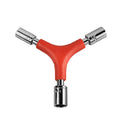 RTS Mountain Bike Bicycle Repair Tool Set 3 Fork Y-shaped Hex Wrench 8/9/10MM Metal Portable