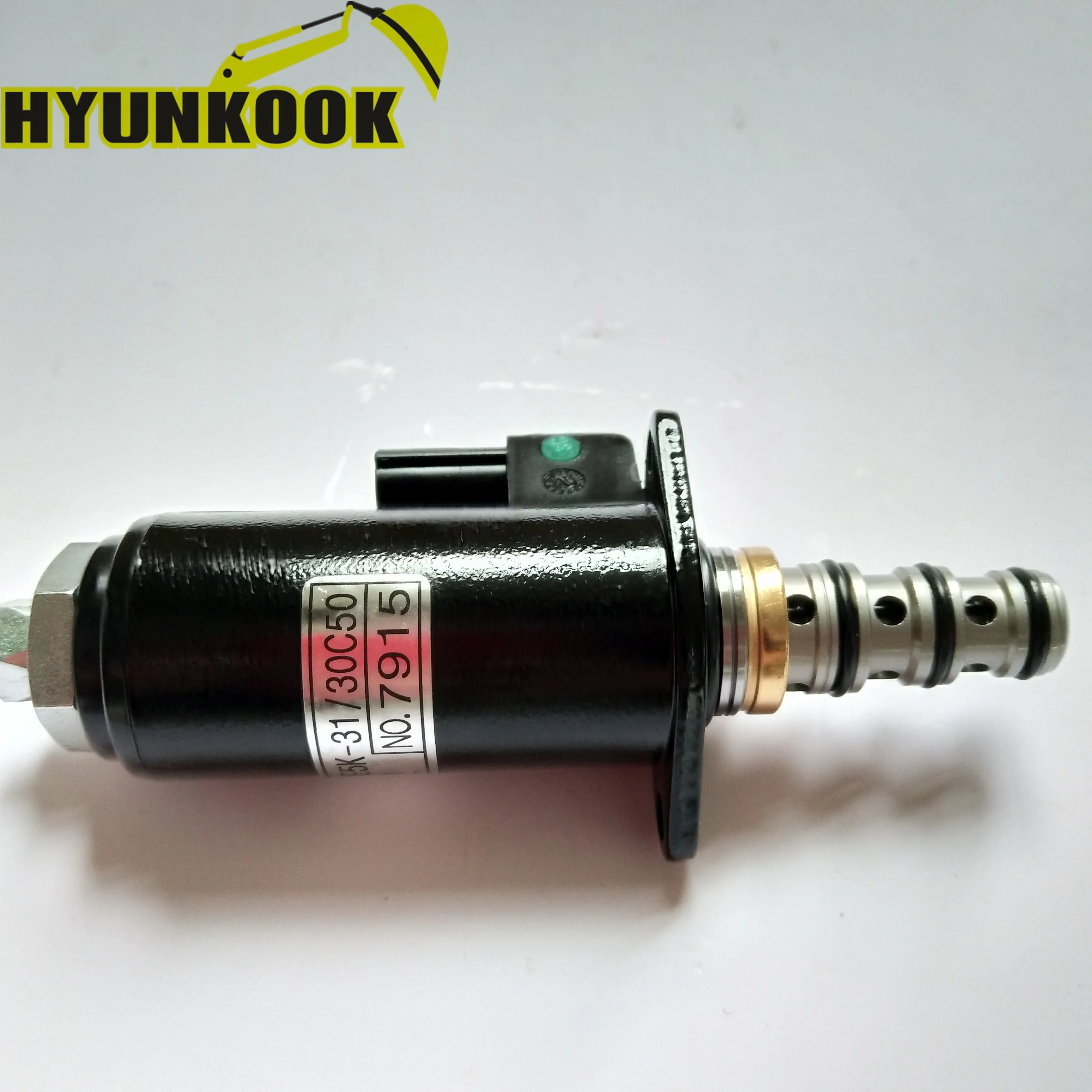 Solenoid Valve YN35V00048F1 KDRDE5K-31/30C50-122 for Kobelco Excavator SK200-8