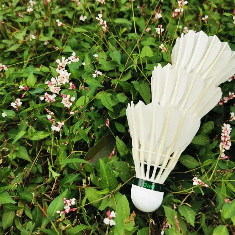 Factory Supply Good Stability Top Grade Goose Feather Natural Feather Badminton Shuttlecock in Dmantis Brand D45