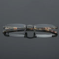 New Eyeglasses Rimless Reading Glasses Unisex Wholesale High Definition PC Lens TR90 Pack of Flowers Reading Glasses