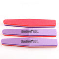 Professional Sponge Nail File Factory 10PCS/Bag Custom 60/120/180 Washable Purple Sponge Nail File