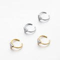 OEM New Gold Color Wedding Ring for Women 17.5mm Diameter Silver Jewelry for Engagement Anillos mujer anel