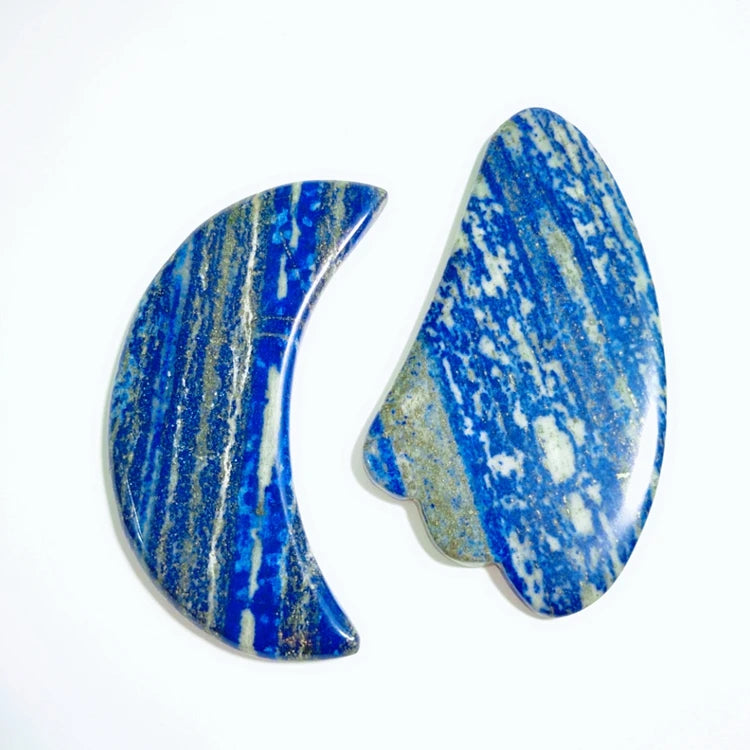 HZ Butterfly Style Gua Sha Jade Lapis Lazuli Plate Gua Sha-tool
