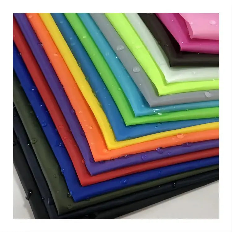100% Polyester PU Coated 190T Taffeta Fabric for Outdoor Lining Tricot Knitted for Girls