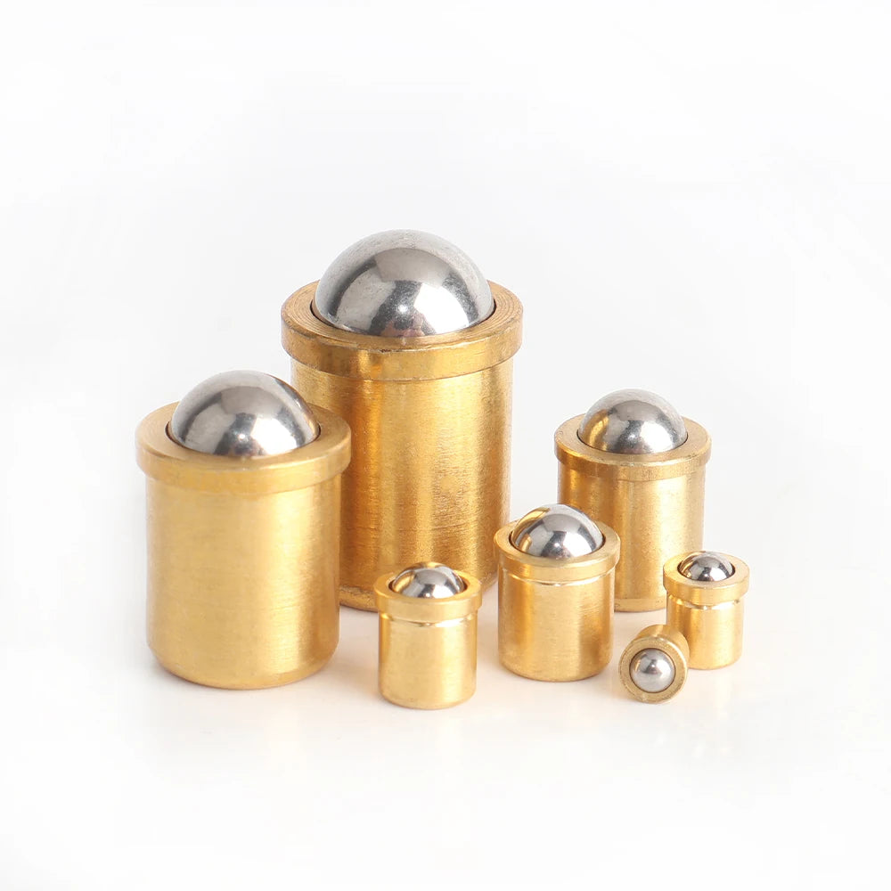 VEICH VCN410 High Quality Brass Press Fit Ball Spring Plunger SUS440C Ball Durable Design 3-12mm Sizes Quality Management