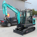 SE 30 Mini Crawler Type Excavator Max. Digging Depth of Bulldozer Blade 210 mm With Attachments