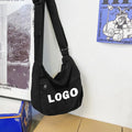 Custom logo  Fashion Trend Large Capacity Tooling Crossbody Bag  Shoulder Bag Men