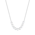 Simple Fine Pearl Jewelry 925 Sterling Silver Women Fashion Freshwater Pearl Choker Chain Necklace for Gift