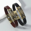New Design Fashion Leather Bracelet Simple Hook Bangle Men Jewelry
