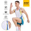 Marathon Fast Dry Animal Print Polyester Vest Men Sleeveless Running Training Basketball Tank Top Custom Design XL