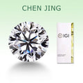 Ring 1-5ct Synthetic Large Lab Grown Brilliant Cut Diamond IGI  Certified White Loose Diamonds from CVD HPHT Vatements