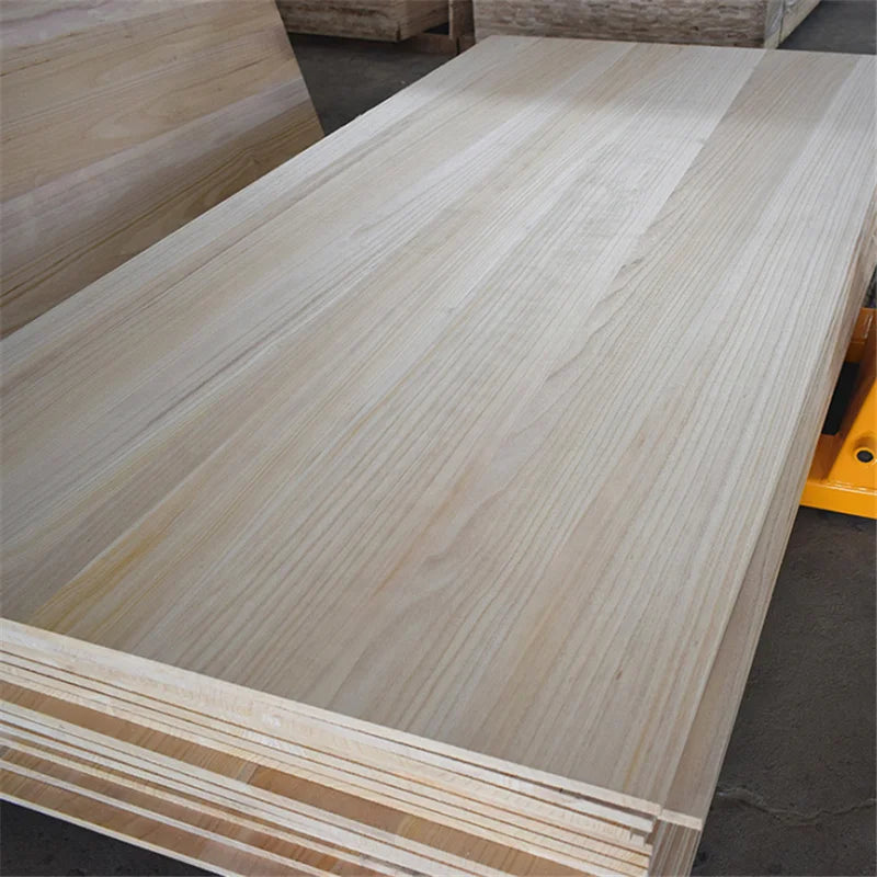 Hengyu Factory Export House Construction Paulownia Timber Solid Paulownia Wood Boards Pine Wood