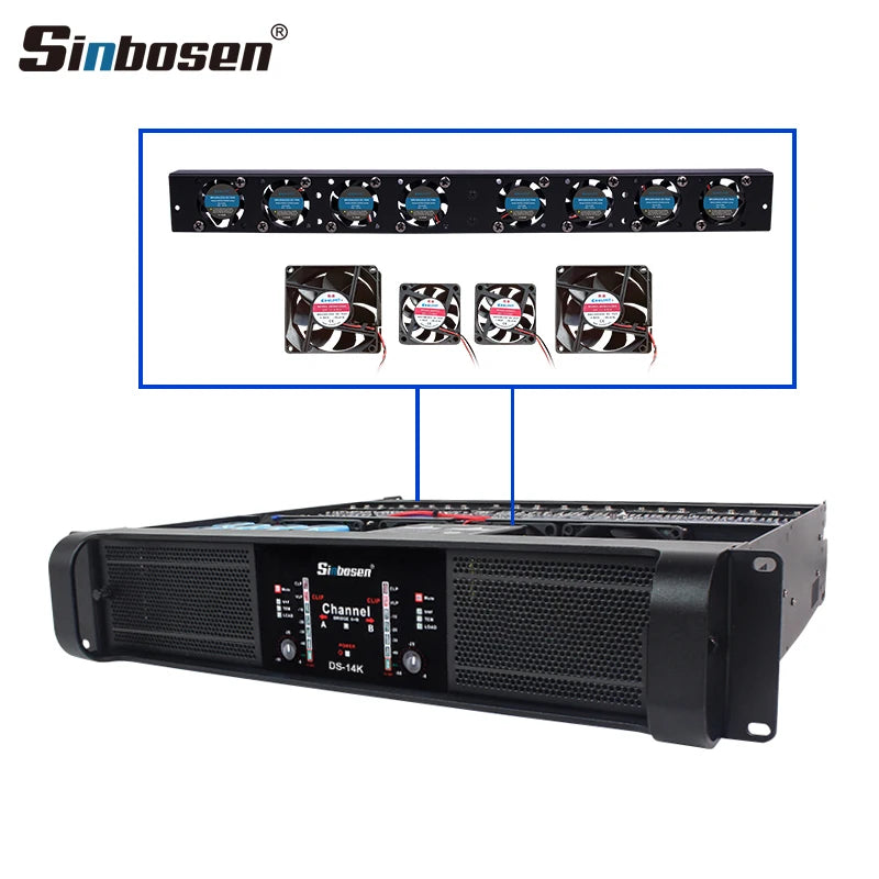 DS-14K Professional Class Td Audio Power Amplifier 2000w for Sound System