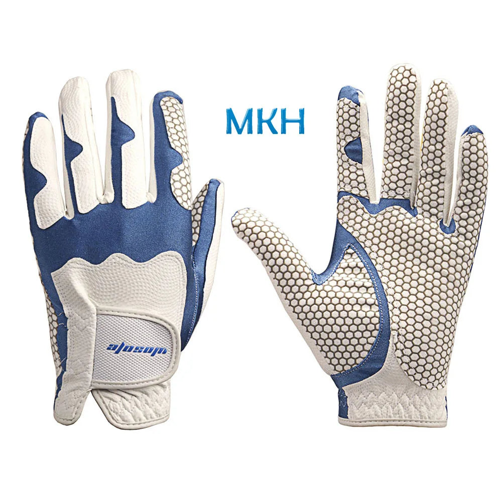 Breathable PU Leather Golf Glove for Men