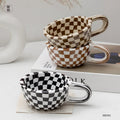 RTS Custom Hot Selling Porcelain Espresso Coffee Mug Custom logo Nordic Latte Cappuccino Cup Ceramic