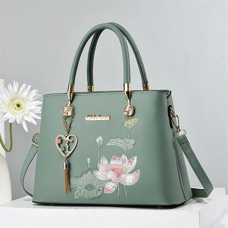 2026 Low Price Fashion Luxury Floral Ladies Clutch Hand Bags Handbag Shoulder