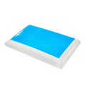 Ergonomic Cervical Pillow Breathable Bread Shape Cooling Gel Memory Foam Pillow for Deep Sleeping