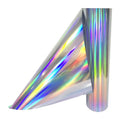 Guangzhou Holographic Film Roll Vinyl Stretchable PVC Laser Self-Adhesive Glossy Poster Printing Material Permanent Glue