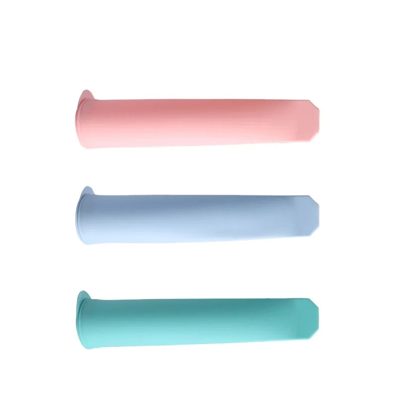 OEM ODM Children's Sustainable Popsicle Mold DIY Ice Cream Mold with Cover Cube and Ball Shape Auxiliary Food Cylinder