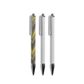 Sublimation Metal Pen-silver-no Rubber Tip (with Shrink Wrap) White Ballpoint Pen Custom Logo Pens Sublimation Pen