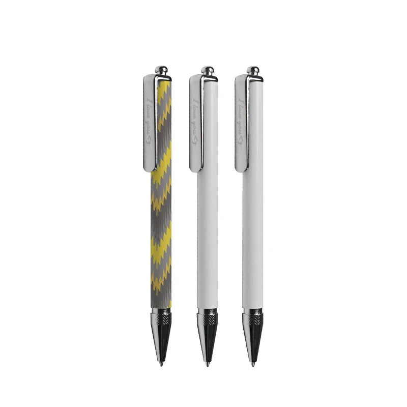 Sublimation Metal Pen-silver-no Rubber Tip (with Shrink Wrap) White Ballpoint Pen Custom Logo Pens Sublimation Pen
