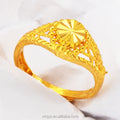 Foreign Trade Supply Chinese Style Fashionable Temperament Fresh Ethnic Style Plum Blossom Adjustable Opening Female Gold Plated
