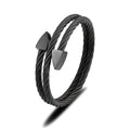Fashion Man Bangle Bracelet Jewelry Waterproof Stainless Steel Bangle Bracelet for Man