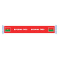 BURKINA-FASO Football Cup Country Nation Football Fans Scarf Polyester Satin Digital Print Scarf in Stock
