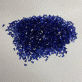 HQ GEMS Hand Make Hight Quality 34# Corundum 3X2X1mm Trapezoid Baguette Cut Royal Blue Sapphire Stone