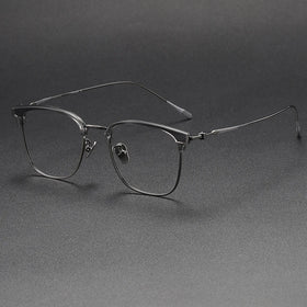 80897 New Arrival Pure Titanium Eyeglasses Classic Style Glasses Frame for Business Men Ready Stock Optical Frame
