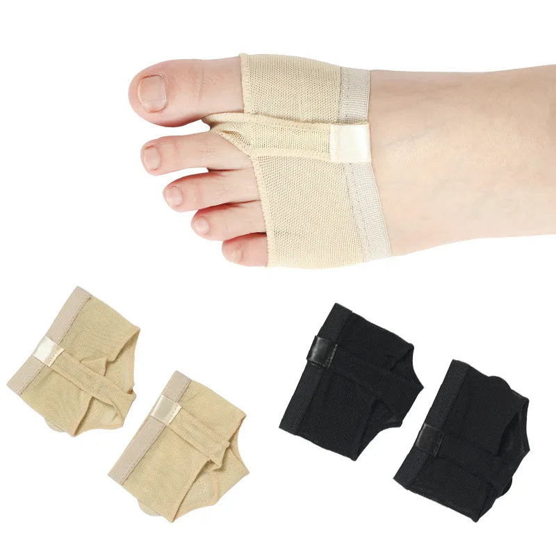 Flesh Belly Dance Shoes Lyrical Ballet Dance Foot Thong Paws Half Sole Foot Toe Forefoot Pad Fitness Accessory