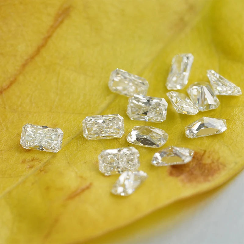 Radiant 2X3mm 3x5mm Melee Size Excellent Diamond Wholesale Price Fancy DEF VVS VS Starsgem Loose HPHT CVD Lab Grown Diamonds