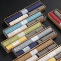 Tea Mat Tea Cloth Japanese Zen Water-repellent Cotton and Linen Fabric Tea Table Mat Table Runner Chinese Suit Accessories