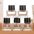 Custom Luxury Mini Refillable 10ml Clear Parfum Spray Glass Empty Square Perfume Bottles Packaging Perfume Bottle 10ml
