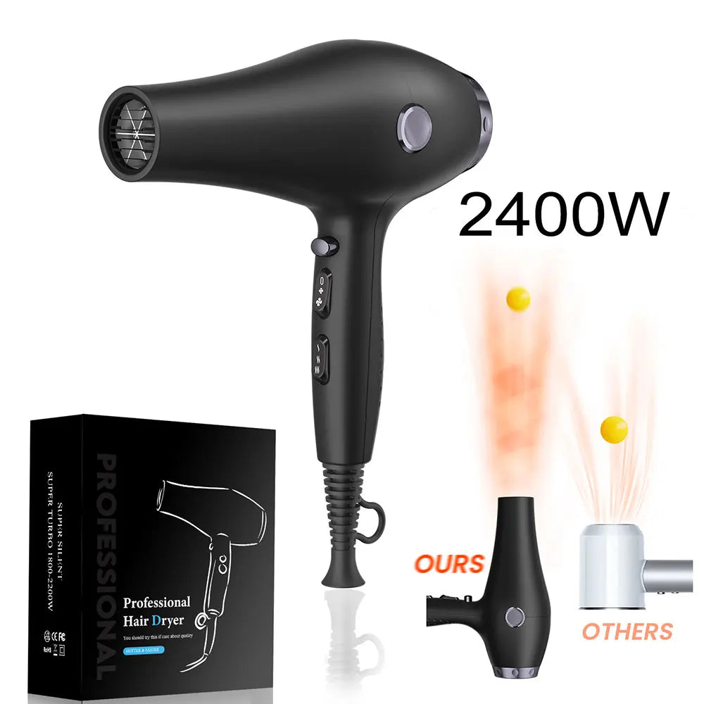 Strong Wind Fast Drying Hair Blow Dryer Ac Motor Powerful Professional Hair Dryer for Salon