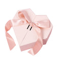 2025 Latest Heart-shaped Gift Box with Ribbon Bow pink Heart-shaped Box