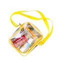 Wholesale Waterproof Clear PVC Cross-body Adjustable Mobile Phone Storage Bag Transparent Wallet Purse