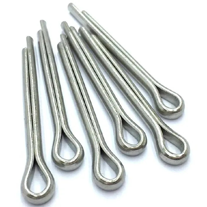 Split Pins Carbon Steel Material Zinc Plated CLASS 4 Grade 2-10mm White and Blue Color Different Sizes