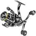 Drop Shipping 5.2:1 High Speed Double Handles 7KG Drag Max Shallow Spool Fishing Spinning Reel for Streaming River Lake Fishing