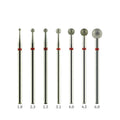 1-6mm Ball Shape Nail Drill Bits-1/1.6/2.1/2.3/2.5/3.1/4/4.5/5/6mm Carbide Nail Drill Bit Gel Remove Tools for Nail Drill Usage