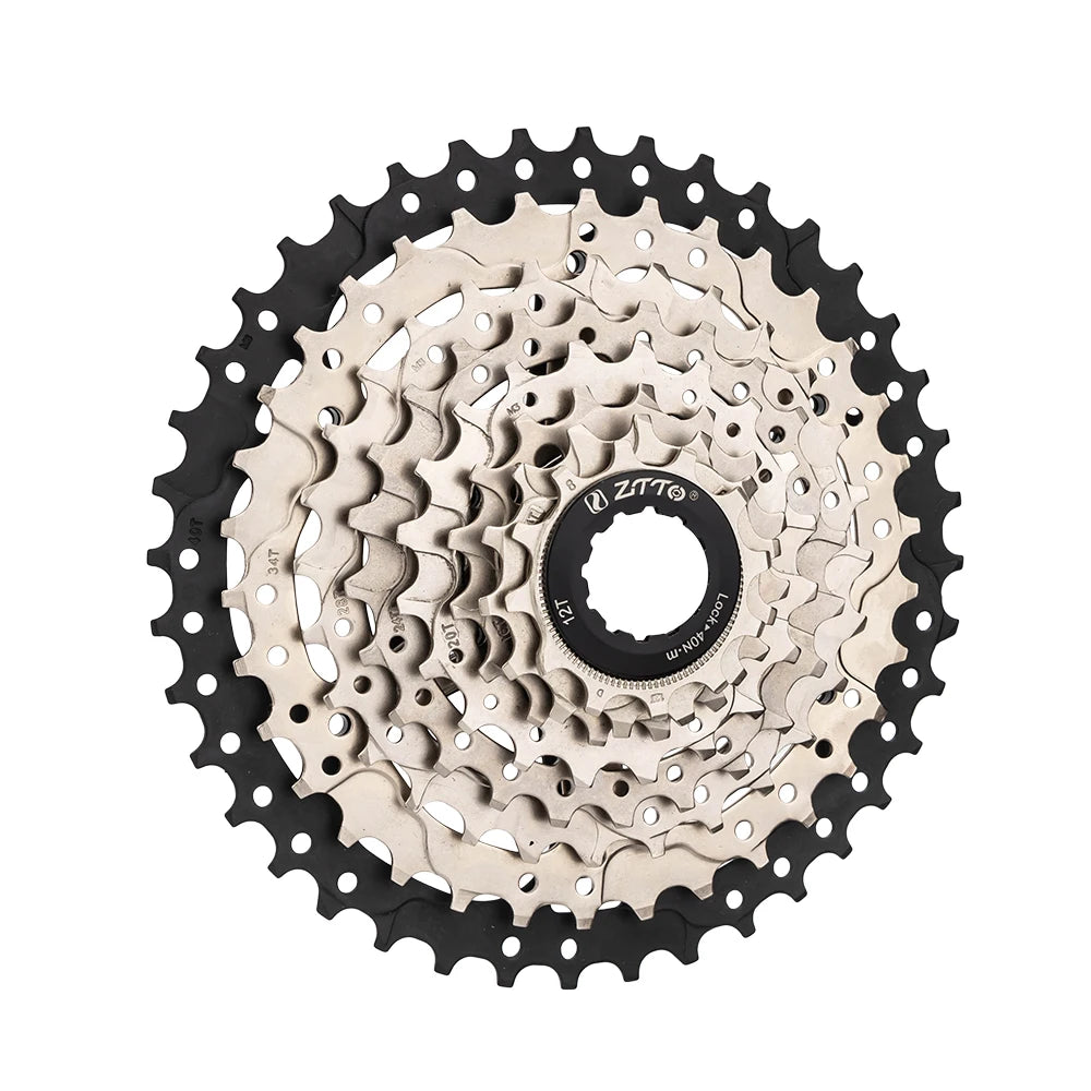ZTTO Electric Bicycle Parts Durable Cassette Freewheel 8 Speed 12-40T 14-42T Sprocket Steel Material Flywheel for E-Bike