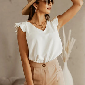 Casual S-XL Short-Sleeved Summer Shirt Solid Color Eco-Friendly Plain Dyed Technique