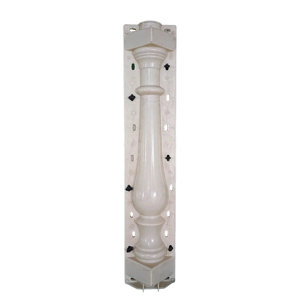 80cm Precast  Plastic Decorative Round Shape  Concrete Baluster Mold for Sale