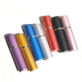 Manufacturing Bottle Perfume Spray Container 5ml Gold Silver Empty Glass Bottle Supplier Aluminum Cosmetic Packaging