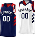Factory Wholesale Custom Sublimation 100% Polyester Reversible Basketball Jersey