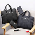 Factory Direct Supply Unisex Polyester Soft Business Classic Portable Laptop Friendly Casual One-Shoulder Messenger Multi-Layer