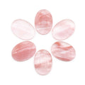 DIY Cherry Quartz 18*25mm Cut Stone Rough Loose Cabochon Gemstone Wholesale Crystals