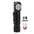 OEM Portable IP66 Waterproof 18650 Battery Magnetic Car Temporary Inspection Flood Working Lamp Rechargeable LED Work Light 180