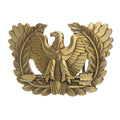 Wholesale Custom Logo Metal Crafts Design Zinc Alloy Die-casting Antique Gold Western Pin 3D Eagle Belt Buckle for Men