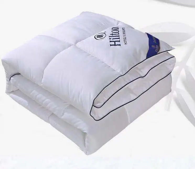 The Hotel Is Special Custom  Luxury Cotton Cover Patchwork Hilton Quilt Comforter for Winter